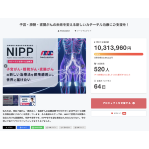【クラウドファンディング事業】開始14日で支援総額1,000万円を突破、500人以上が共感