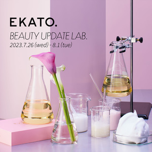 プロ級のケアを自宅で叶えるセルフケアブランド「EKATO.(エカト)」、伊勢丹新宿店にて７月２６日から１週間限定のポップアップストアを開催