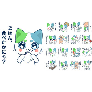 「ねこいちさん」LINEスタンプを5/17（金）より無料配信