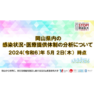 【岡山大学】岡山県内の感染状況・医療提供体制の分析について（2024年5月2日現在）