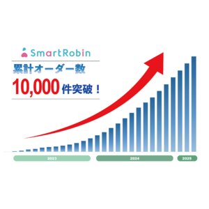 累計オーダー数10,000件突破！AI医療機器「SmartRobin AI シリーズ」が急成長中