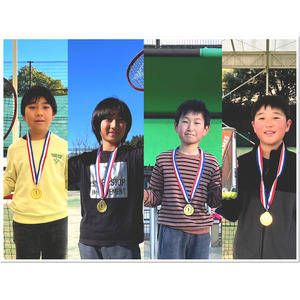 ITCジュニアクラブ新しい1年の始まり 冬休み恒例合同ジュニアテニストーナメントは無事終了