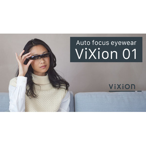 オートフォーカスアイウェア「ViXion01」、オンラインサイトAmazon公式ショップにて販売開始！