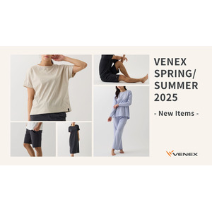 2025春夏、普段使いしやすい新アイテムや限定カラーのリカバリーウェアが4月・5月に登場