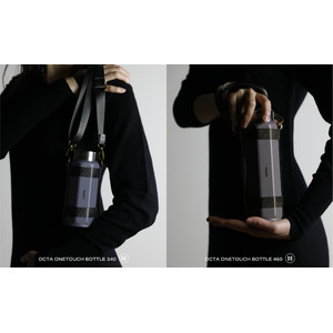 【新商品】大人の女性のためのボトル「holms オクタボトル」から、肩掛け出来るショルダータイプが新登場！