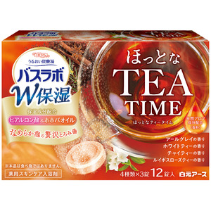 『ＨＥＲＳバスラボ　Ｗ保湿　ほっとなＴＥＡＴＩＭＥ　１２錠入』新発売