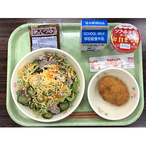 59種類の栄養素を含む石垣島ユーグレナが日本で初めて給食メニューに導入されました
