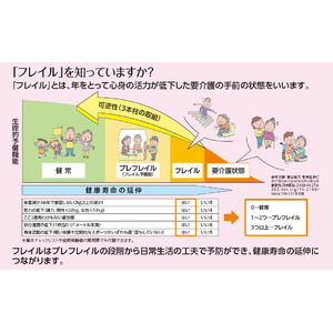 産官学民連携で健康長寿社会の実現を目指す フレイル予防推進会議に参画し普及啓発活動を推進