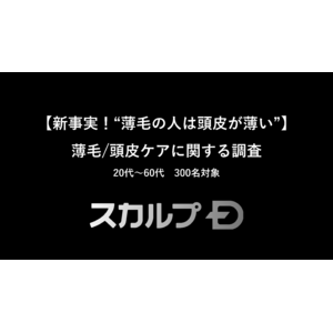 【新事実！“薄毛の人は頭皮が薄い”】を知っている人はわずか5.7％という結果に薄毛の人の頭皮の厚みは何ミリ? 医師が解説薄毛悩みがある男性の3人に1人が「何もしていない」という結果に