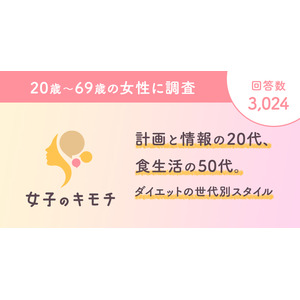計画と情報の20代、食生活の50代。ダイエットの世代別スタイル