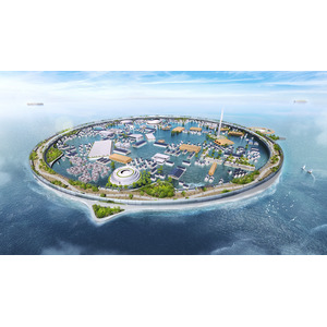 海上建築スタートアップ「N-ARK｜ナーク」が、気候変動に適応する海上未病都市「Dogen City｜同源都市」事業構想を発表